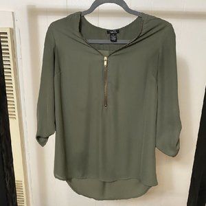 Forrest Green Blouse